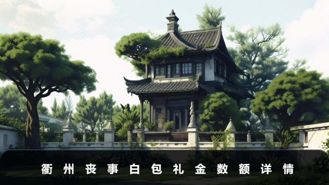 衢州喪事白包包多少