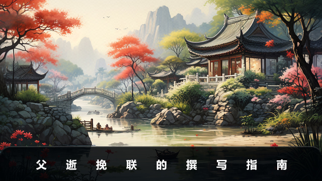 父去逝挽聯怎樣寫