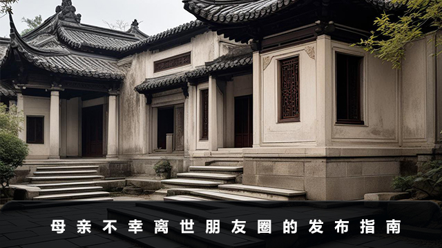 母親不幸離世怎樣發朋友圈