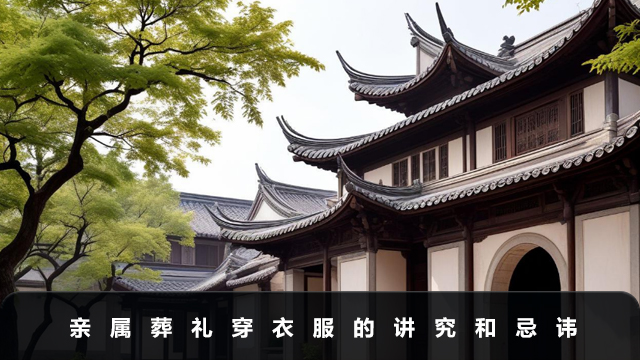 親屬葬禮穿衣服的講究有哪些