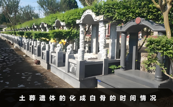 土葬遺體多久能化成白骨