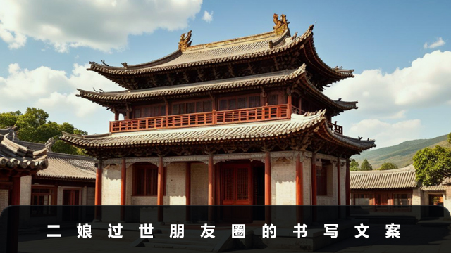二娘過世發朋友圈怎樣寫？二娘過世朋友圈的書寫文案