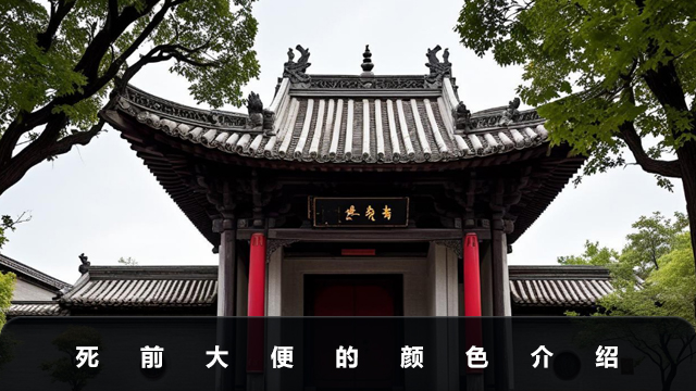死前大便有什么顏色