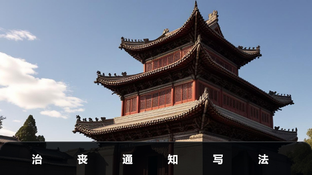 治喪通知怎么寫？治喪通知寫法