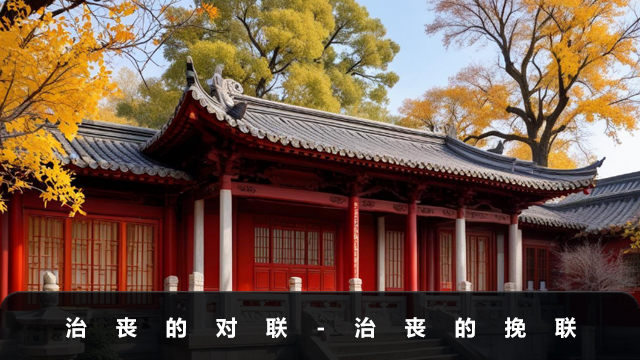 治喪的對聯-治喪的挽聯